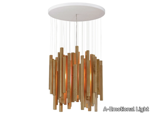 WOODS - LED birch pendant lamp _ A-Emotional Light