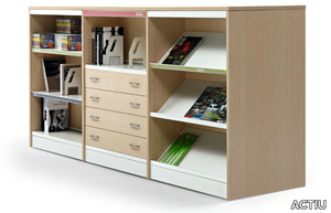 CLASS - Modular aluminium and wood office shelving _ ACTIU