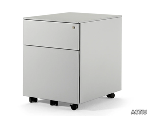 BUCKS - Metal office drawer unit with castors _ ACTIU