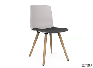 NOOM 50 - Polypropylene chair with integrated cushion _ ACTIU