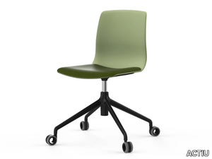 NOOM 50 - Trestle-based office chair with castors _ ACTIU