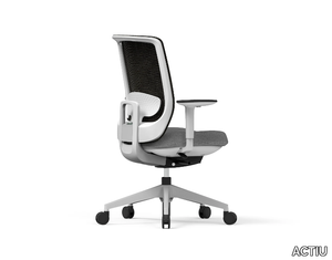 TRIM - Ergonomic fabric office chair with armrests _ ACTIU