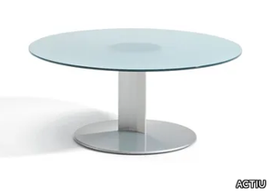 PEANA - Round glass coffee table _ ACTIU