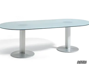 PEANA - Glass table / meeting table _ ACTIU