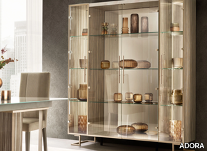 LUCE LIGHT - Display cabinet with integrated lighting _ ADORA