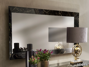 LUCE DARK - Wall-mounted rectangular mirror _ ADORA