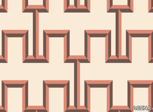 CALI - Geometric Trevira® CS wallpaper _ AGENA