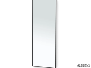 MINI - Rectangular framed metal mirror _ ALBEDO