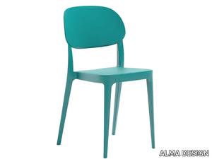 AMY - Stackable technopolymer chair _ ALMA DESIGN