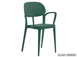 AMY - Stackable technopolymer chair _ ALMA DESIGN