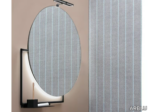 ALLEGRO - Oval bathroom mirror with shelf _ ARBLU