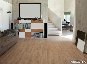 LEGNI HIGH-TECH - ROVERE BAIO - Porcelain stoneware wall/floor slabs with wood effect _ ARIOSTEA