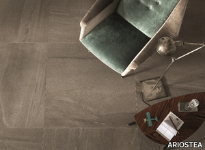 ULTRA PIETRE - BASALTINA MOKA - Flooring with stone effect _ ARIOSTEA