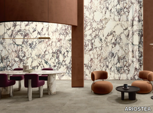 ULTRA MARMI - CALACATTA VIOLA - Porcelain stoneware wall/floor slabs with marble effect _ ARIOSTEA