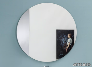 PIEGAMI - Round wall-mounted mirror _ ARTELINEA