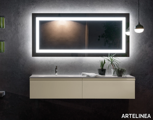 RIGA 18 - Single wall-mounted vanity unit with drawers _ ARTELINEA