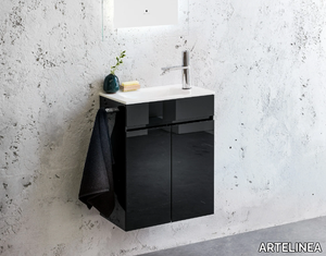 ZEN - Glass vanity unit / handrinse basin _ ARTELINEA