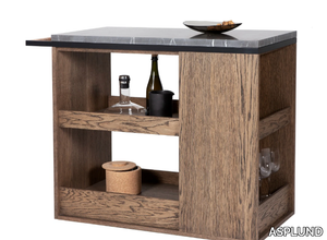 REMY - Oak food trolley _ ASPLUND