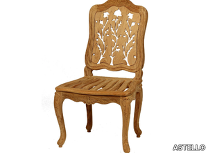 CHÈVREFEUILLE - Teak garden chair _ ASTELLO