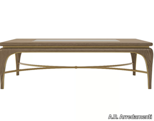 ALEXANDER - Rectangular coffee table for living room _ A.R. Arredamenti