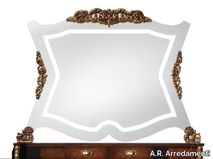 GRAND ROYAL - Table-top mirror with integrated lighting _ A.R. Arredamenti