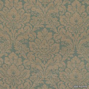 Blue Damask Fabric