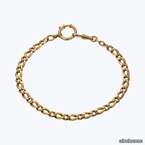 Antique 14K Rose Gold Vest Chain Bracelet