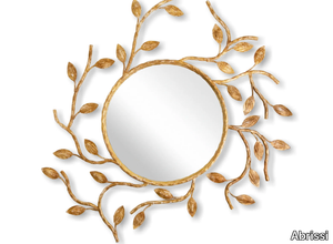 FOLIAGE CONTEMPORARY - Round wall-mounted mirror _ Abrissi