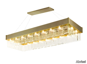 LASTRA - LED metal pendant lamp _ Abrissi