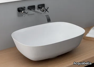 LEVI - Countertop rectangular Dolotek© washbasin _ Acquabella