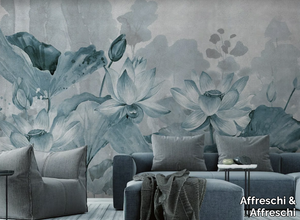 ABOUT YOU - Ecological Plaster backing wallpaper with floral pattern _ Affreschi & Affreschi