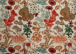 LIFE VELVET - Polyester fabric with floral pattern _ Aldeco