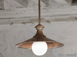 LOGGIATO - Brass pendant lamp _ Aldo Bernardi