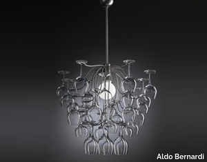 SAUVIGNON - Glass chandelier _ Aldo Bernardi