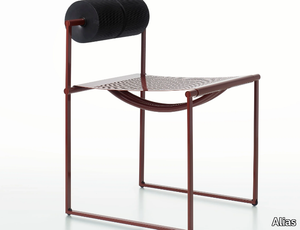 PRIMA / 601 - Perforated metal chair _ Alias