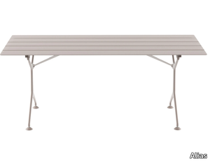 FRAMETABLE 190 FOLDING OUTDOOR - Folding rectangular garden table _ Alias