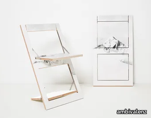 FLÄPPS FOLDING CHAIR - VALLUNARAJU - Folding plywood chair _ ambivalenz