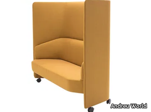 IN OUT OFFICE SF2255 - High-back fabric sofa _ Andreu World