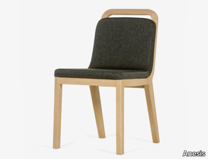 IRENE - Upholstered solid wood chair _ Anesis