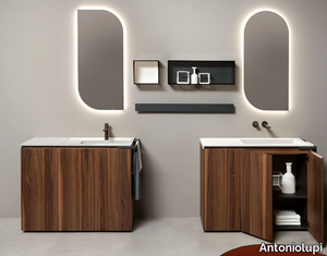 PIANA - Floor-standing vanity unit with doors _ Antoniolupi