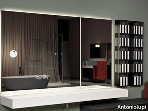 NEUTROKIT - Wall-mounted bathroom mirror with shelf _ Antoniolupi