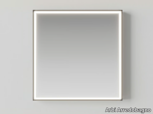 HIDE - Bathroom mirror with integrated lighting _ Arbi Arredobagno