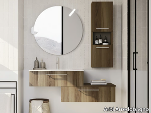 HO.ME PLUS 13 - Single wall-mounted vanity unit _ Arbi Arredobagno