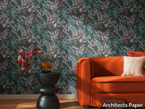 ARCADE - FLORAL - Fire retardant nonwoven wallpaper _ Architects Paper