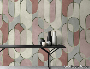 RITZ - Geometric washable nonwoven wallpaper _ Architects Paper