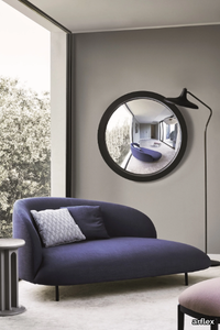 CICLOPE - Round wall-mounted framed mirror _ arflex