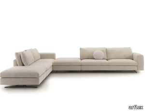 LEENUS - Sectional fabric sofa _ arflex