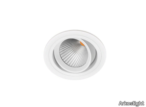 WELLIT M - Recessed LED adjustable aluminium spotlight _ Arkoslight
