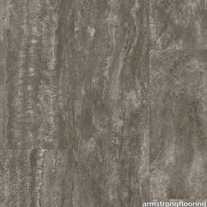 FlexStep Value Plus | G2475Vessa Travertine Vinyl Sheet - Spent Grindstone