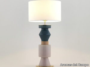 KITTA PONN - Stained glass table lamp with fixed arm _ Aromas del Campo